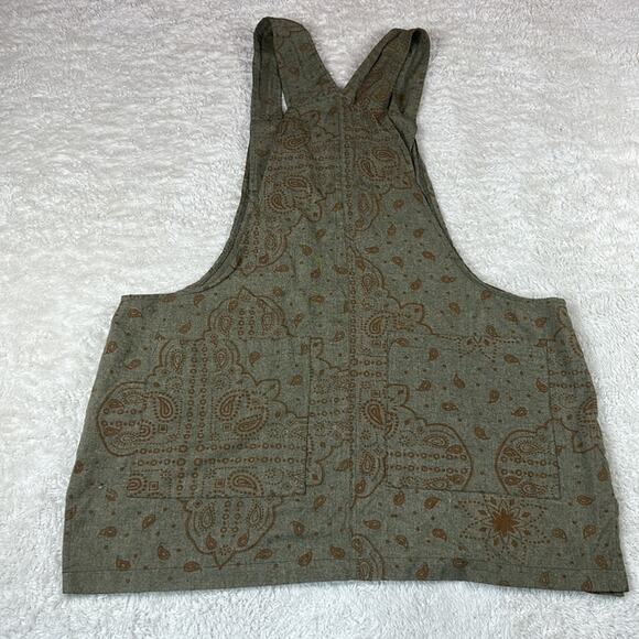 Earthbound Trading Co Cotton jumper overall dress, size XXL - Picture 3 of 7